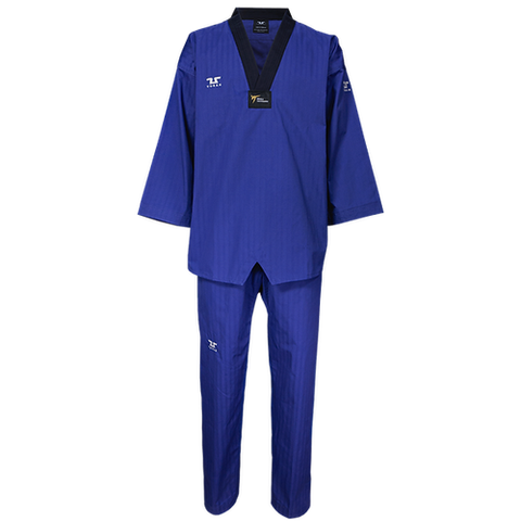 Tusah Blue Terra Uniform Dobok Sparring Taekwondo