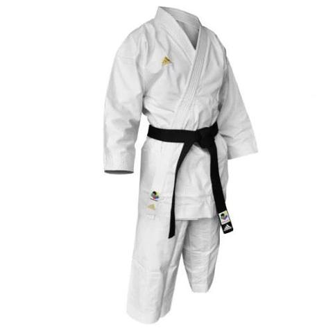 Adidas Karate Gi Adizero (Gold Logo) Kumite Set Premium Seragam Karate